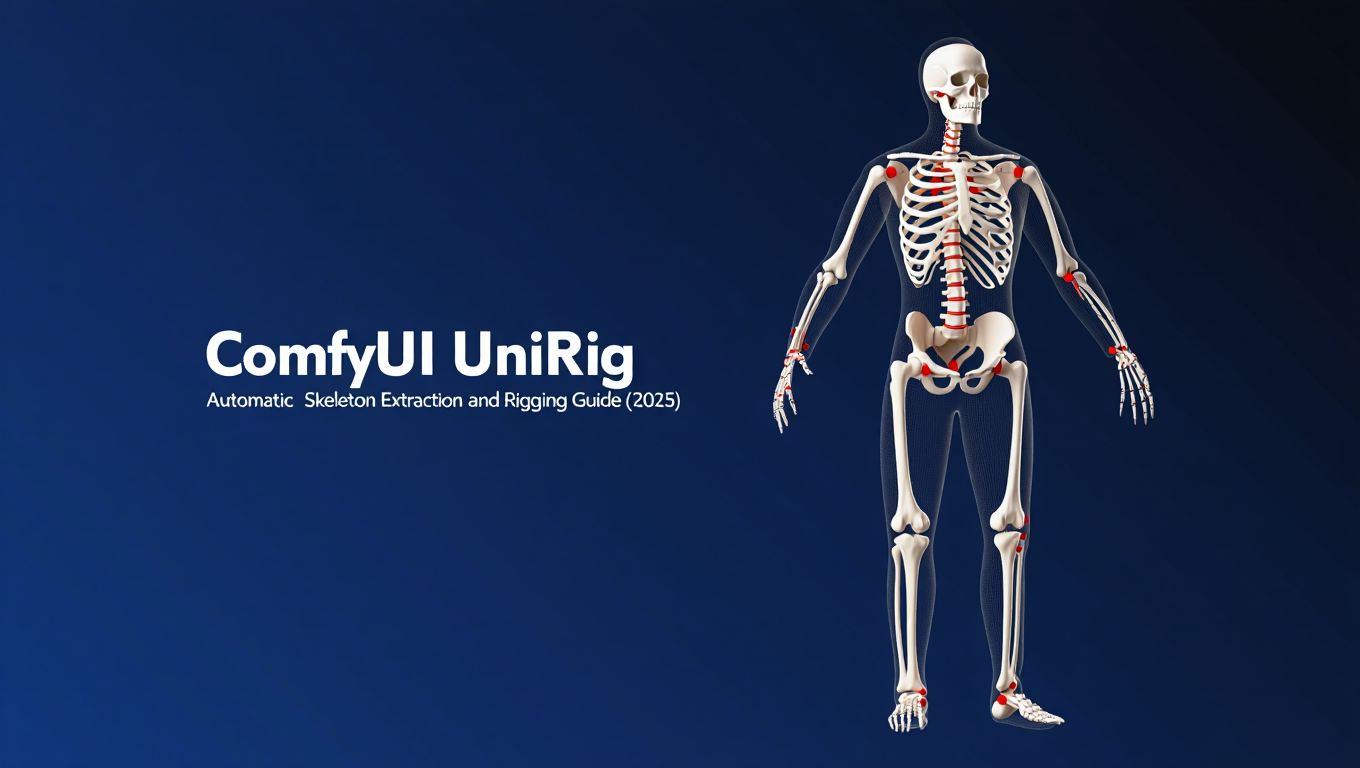 ComfyUI UniRig - Automatic Skeleton Extraction and Rigging Guide (2025) - Complete ComfyUI guide and tutorial