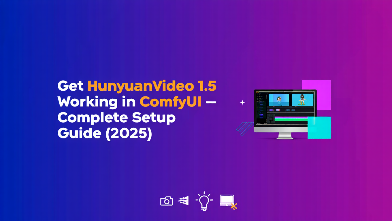 Get HunyuanVideo 1.5 Working in ComfyUI - Complete Setup Guide (2025) - Complete ComfyUI guide and tutorial