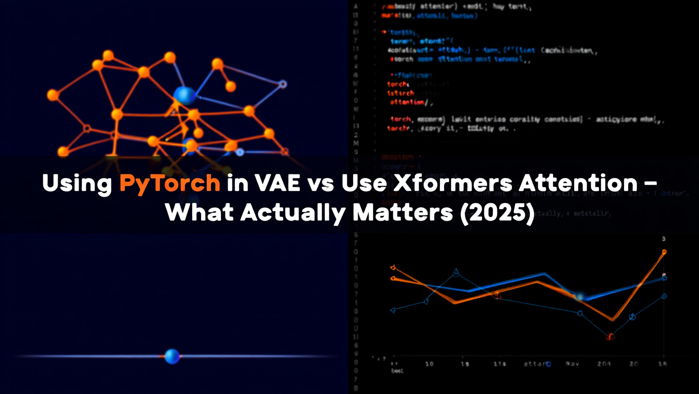 Using PyTorch in VAE vs Use Xformers Attention - What Actually Matters (2025) - Complete AI Image Generation guide and tutorial