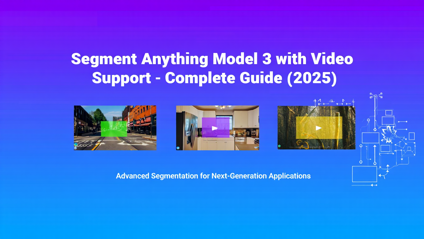 Segment Anything Model 3 with Video Support - Complete Guide (2025) - Complete ComfyUI guide and tutorial