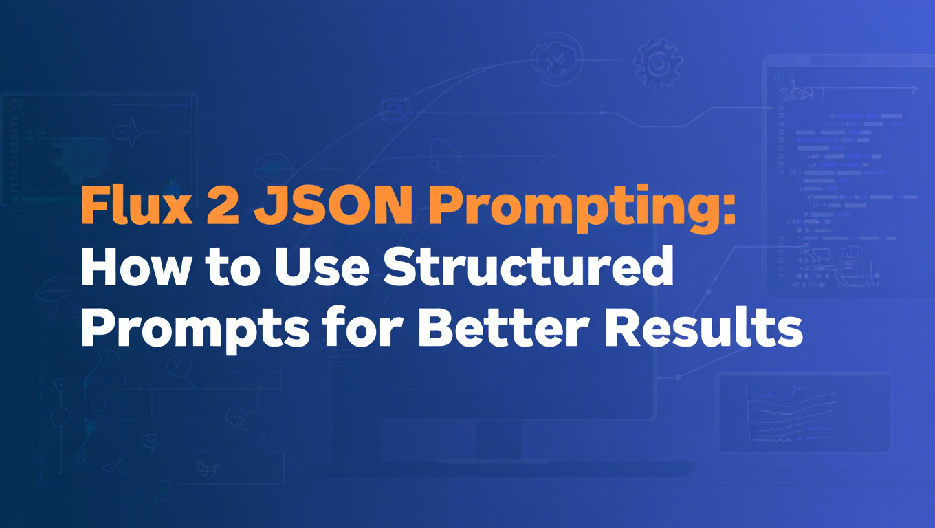 Flux 2 JSON Prompting: How to Use Structured Prompts for Better Results - Tutorial tagged with flux-2