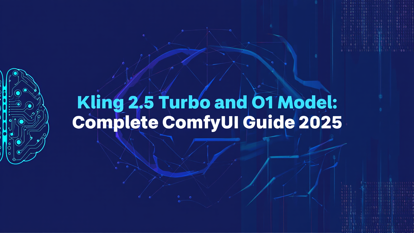 Kling 2.5 Turbo and O1 Model: Complete ComfyUI Guide 2025 - Complete AI Video Generation guide and tutorial