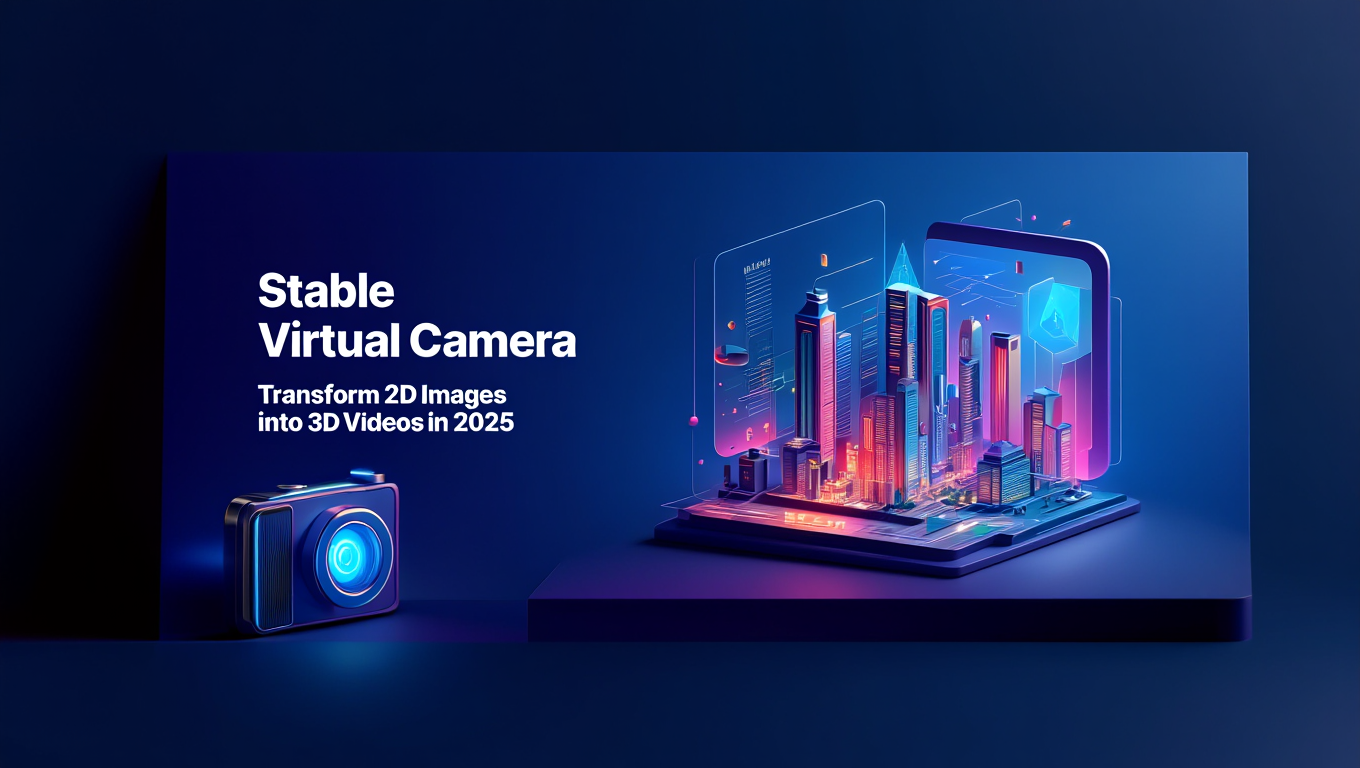 Stable Virtual Camera: Transform 2D Images into 3D Videos in 2025 - Complete AI Video Generation guide and tutorial