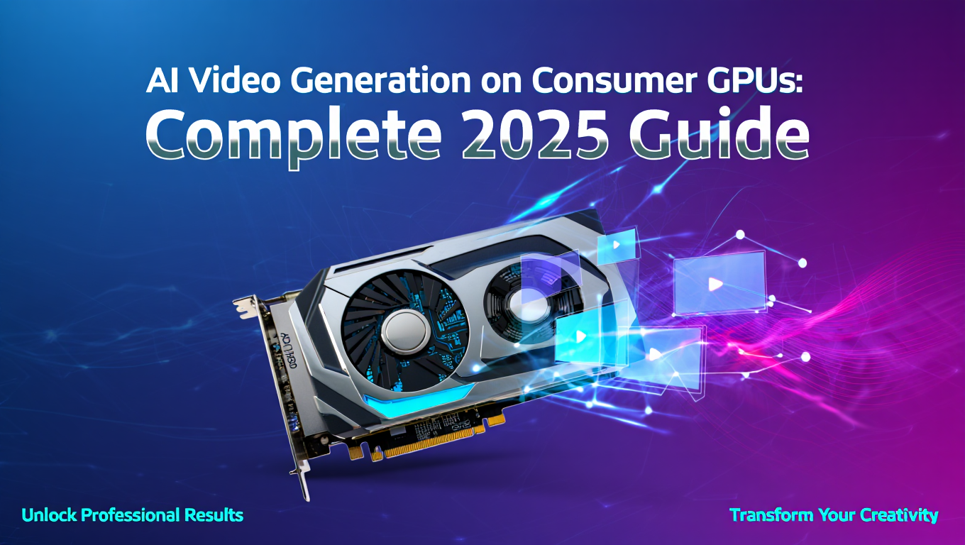 AI Video Generation on Consumer GPUs: Complete 2025 Guide