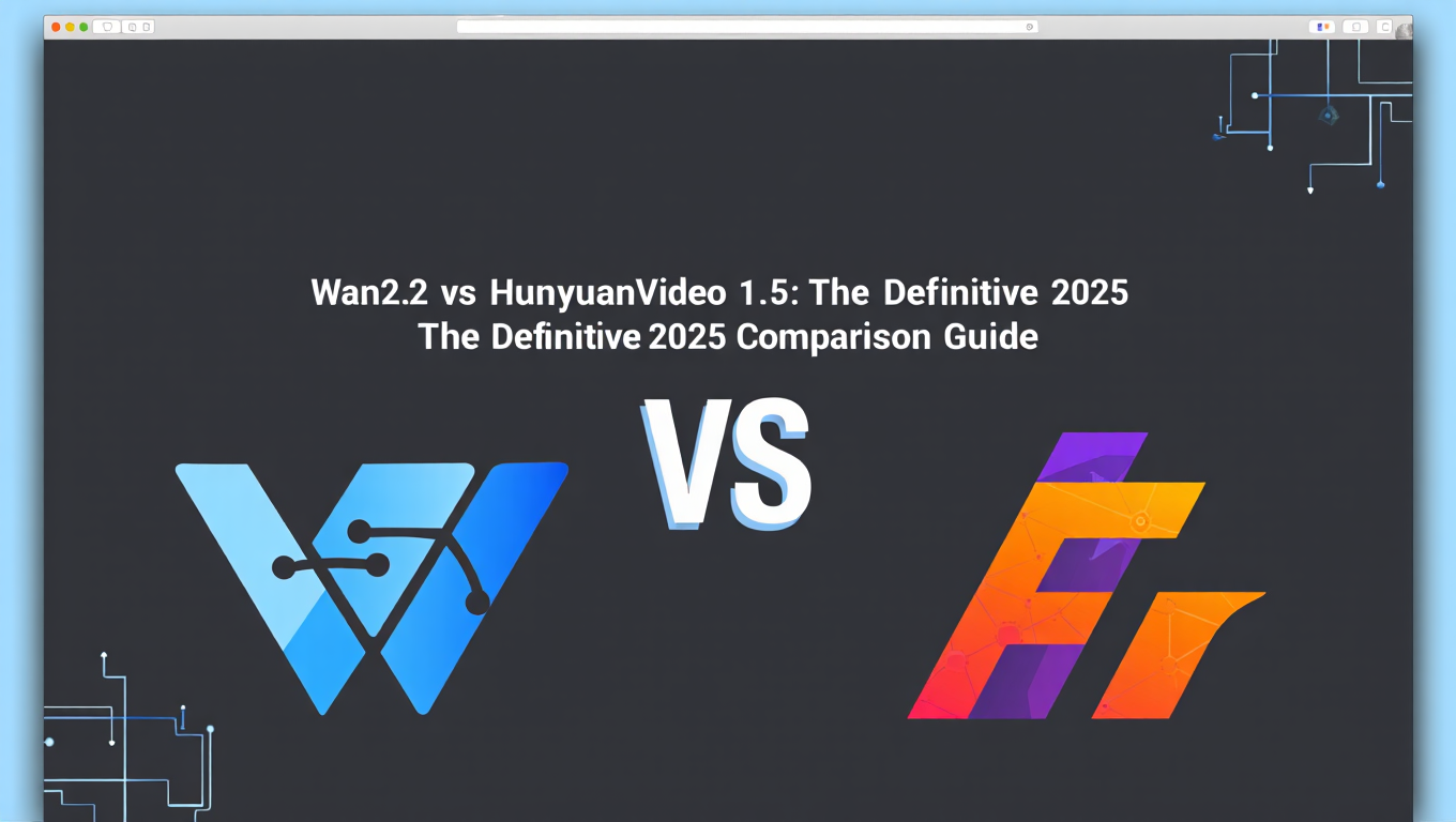 Wan2.2 vs HunyuanVideo 1.5: The Definitive 2025 Comparison Guide - Complete AI Video Generation guide and tutorial
