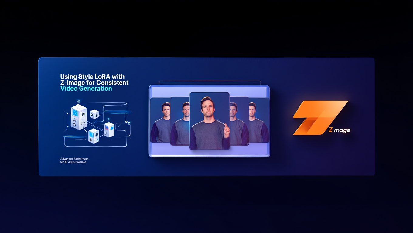 Using Style LoRA with Z-Image for Consistent Video Generation - Complete AI Image Generation guide and tutorial