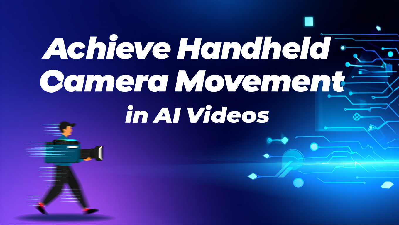 Achieve Handheld Camera Movement in AI Videos - Complete AI Image Generation guide and tutorial
