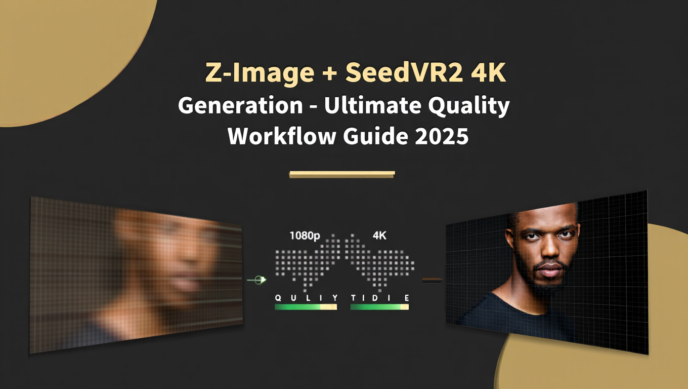 Z-Image + SeedVR2 4K Generation - Ultimate Quality Workflow Guide 2025 - Complete AI Image Generation guide and tutorial