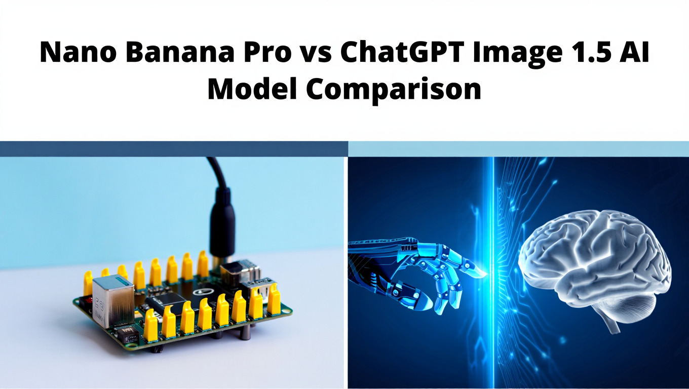 Side by side comparison of Nano Banana Pro and ChatGPT Image 1.5 generated images