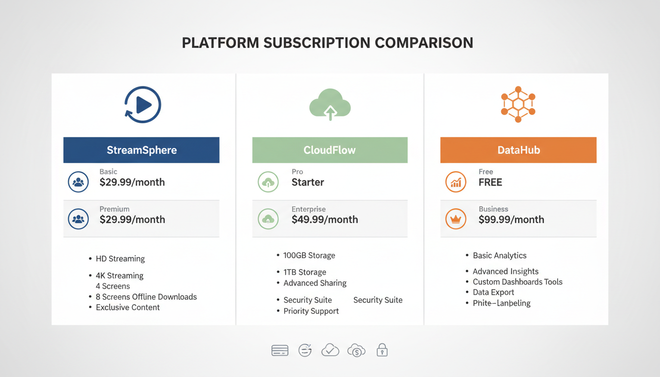 Platform comparison for AI creators