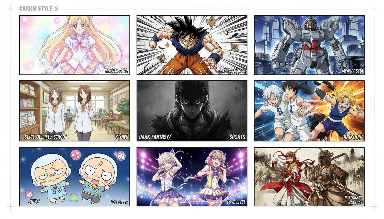 AI-Anime-Modell-Vergleich