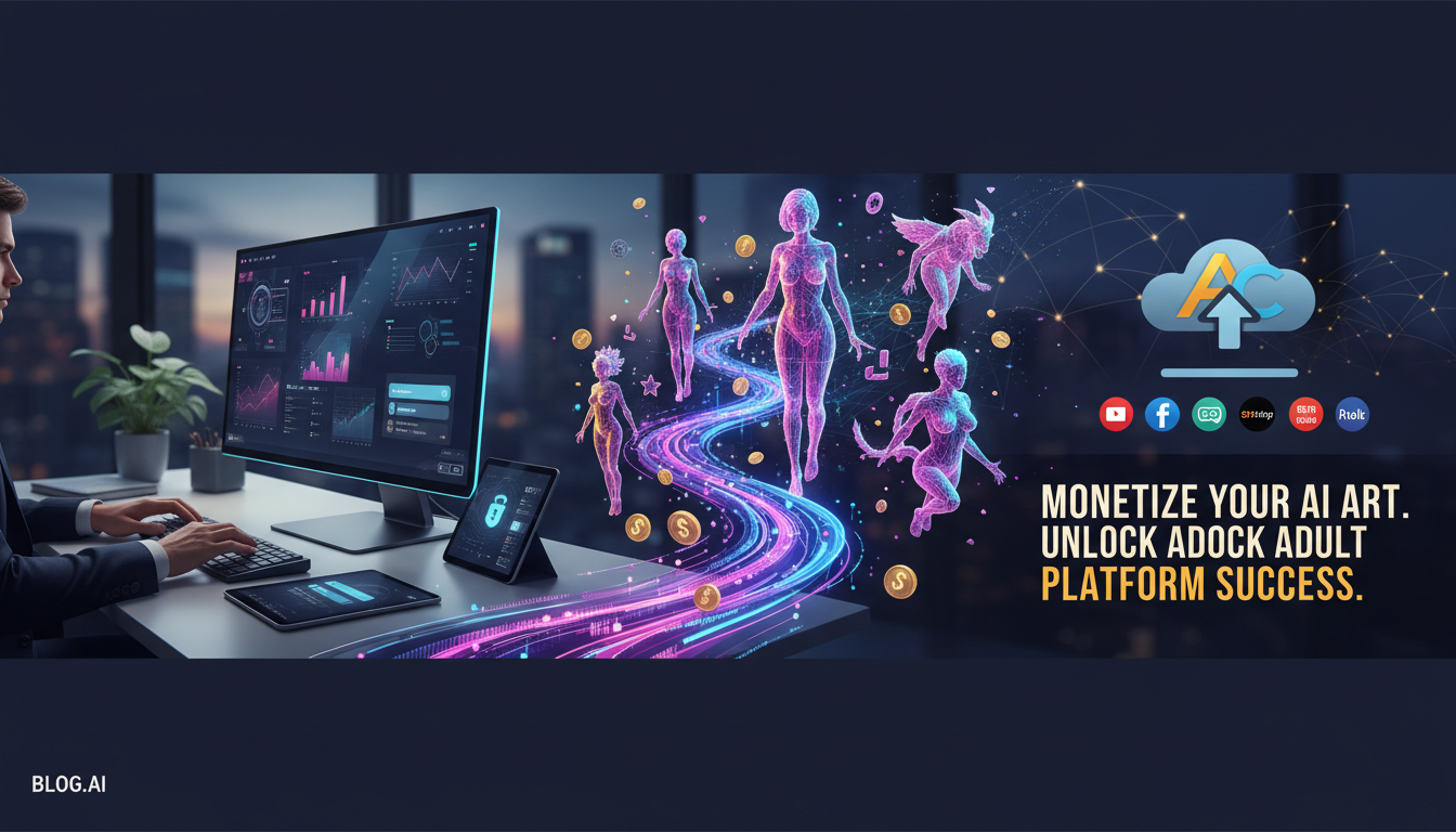Monetizing AI art on adult platforms 2025