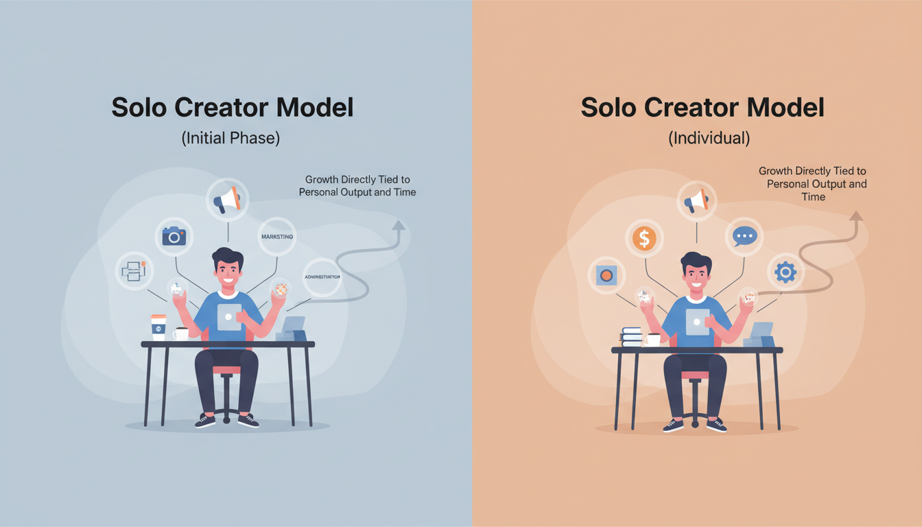 Solo vs agency model