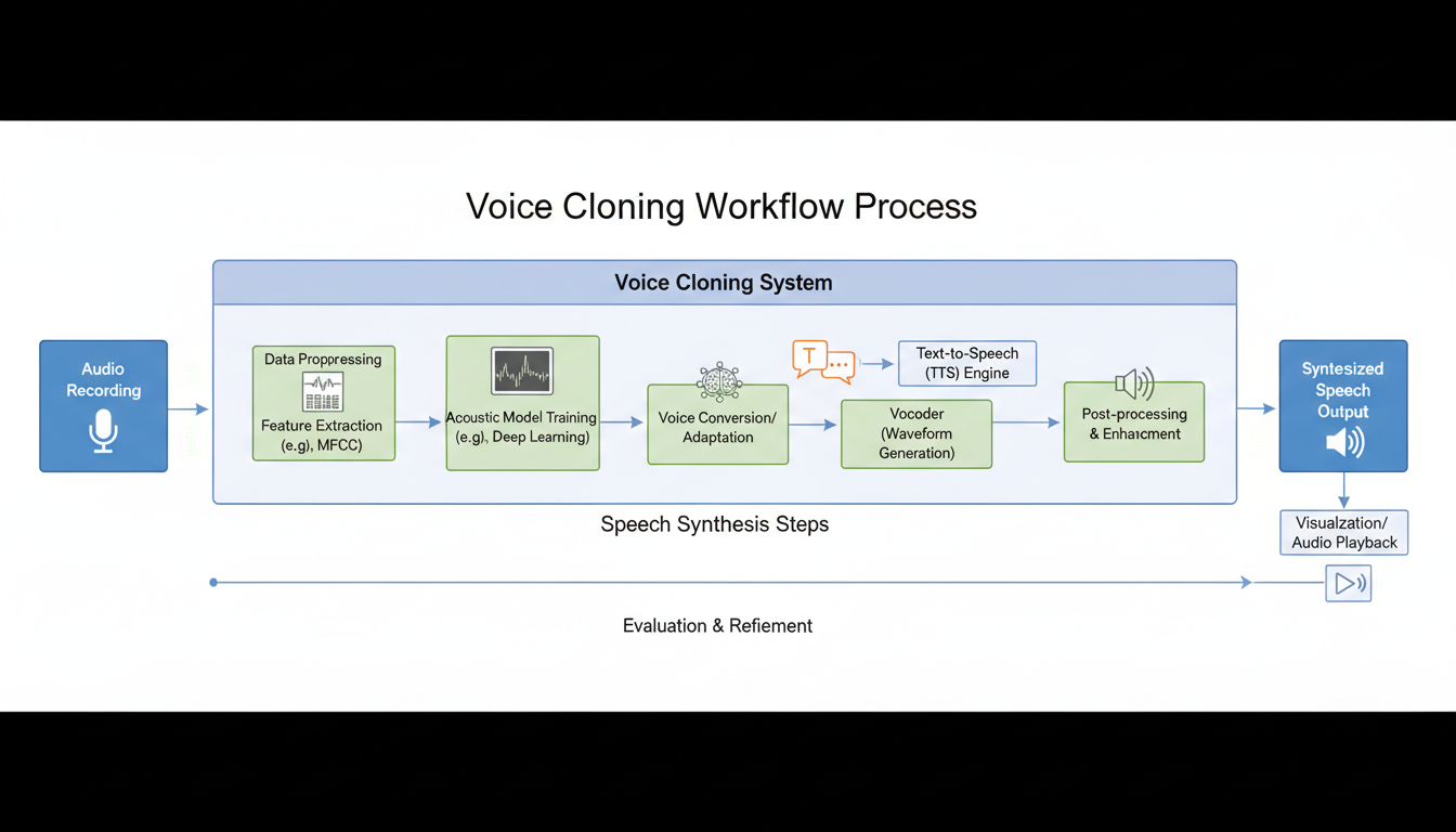 Voice cloning process