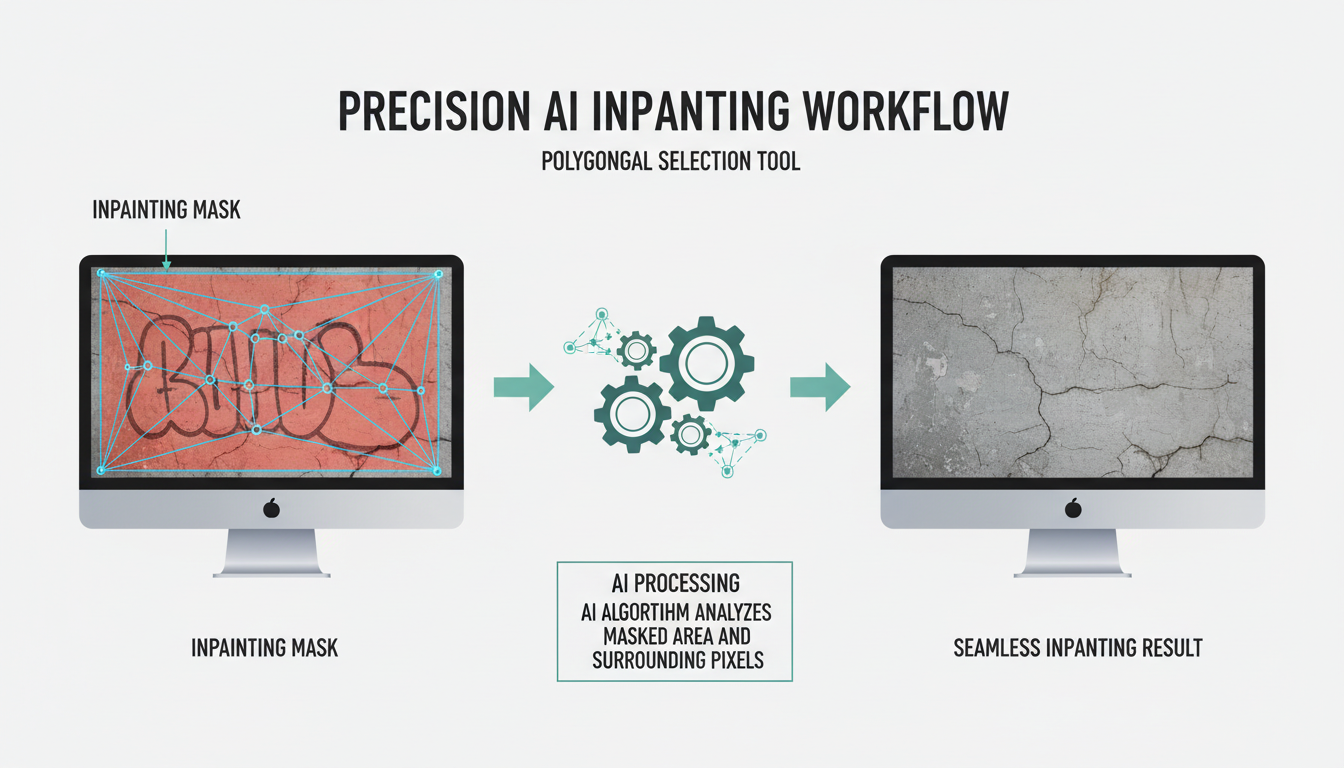 LayerForge inpainting workflow