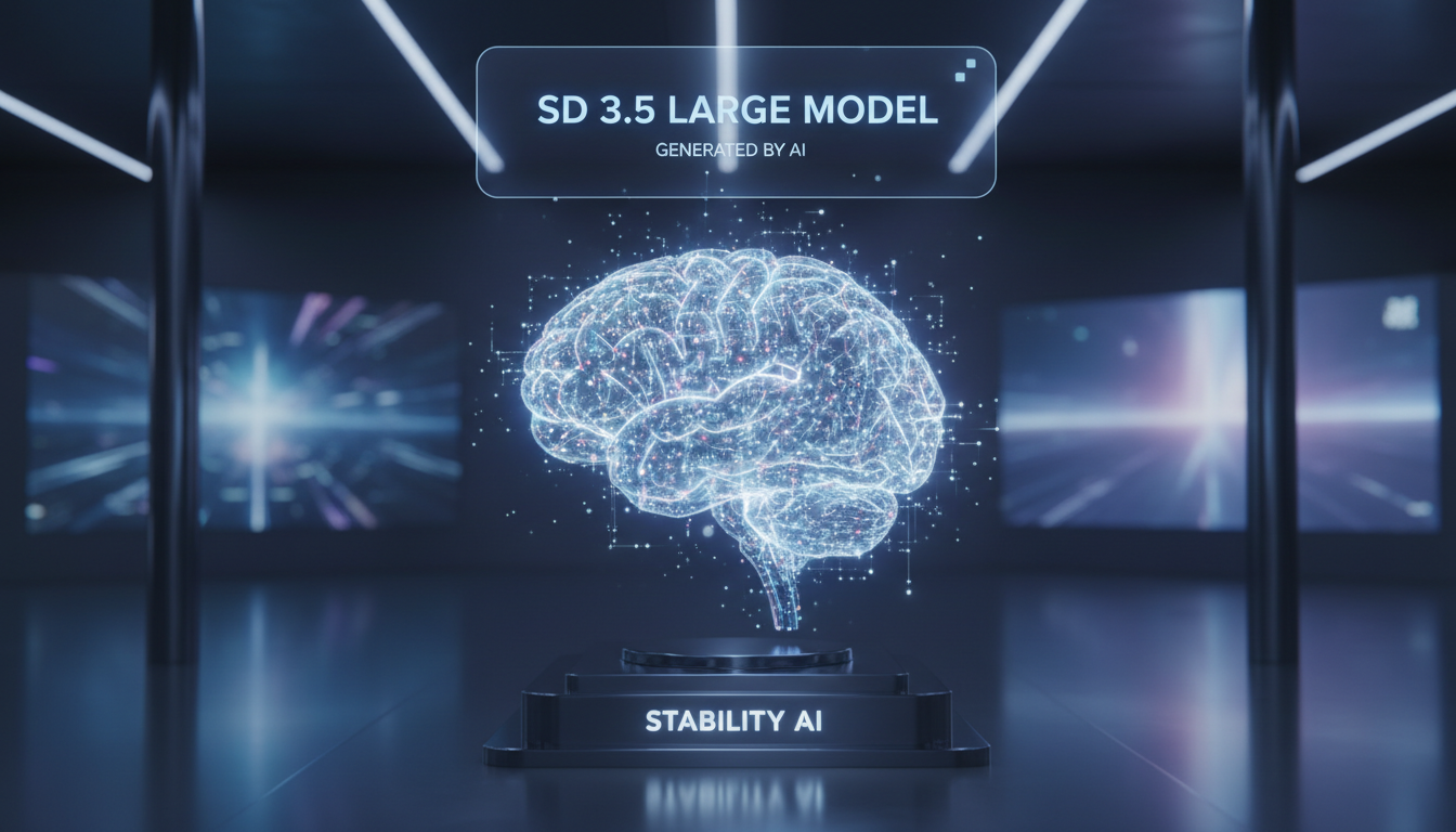 SD 3.5 Large photorealistic AI generation showcase